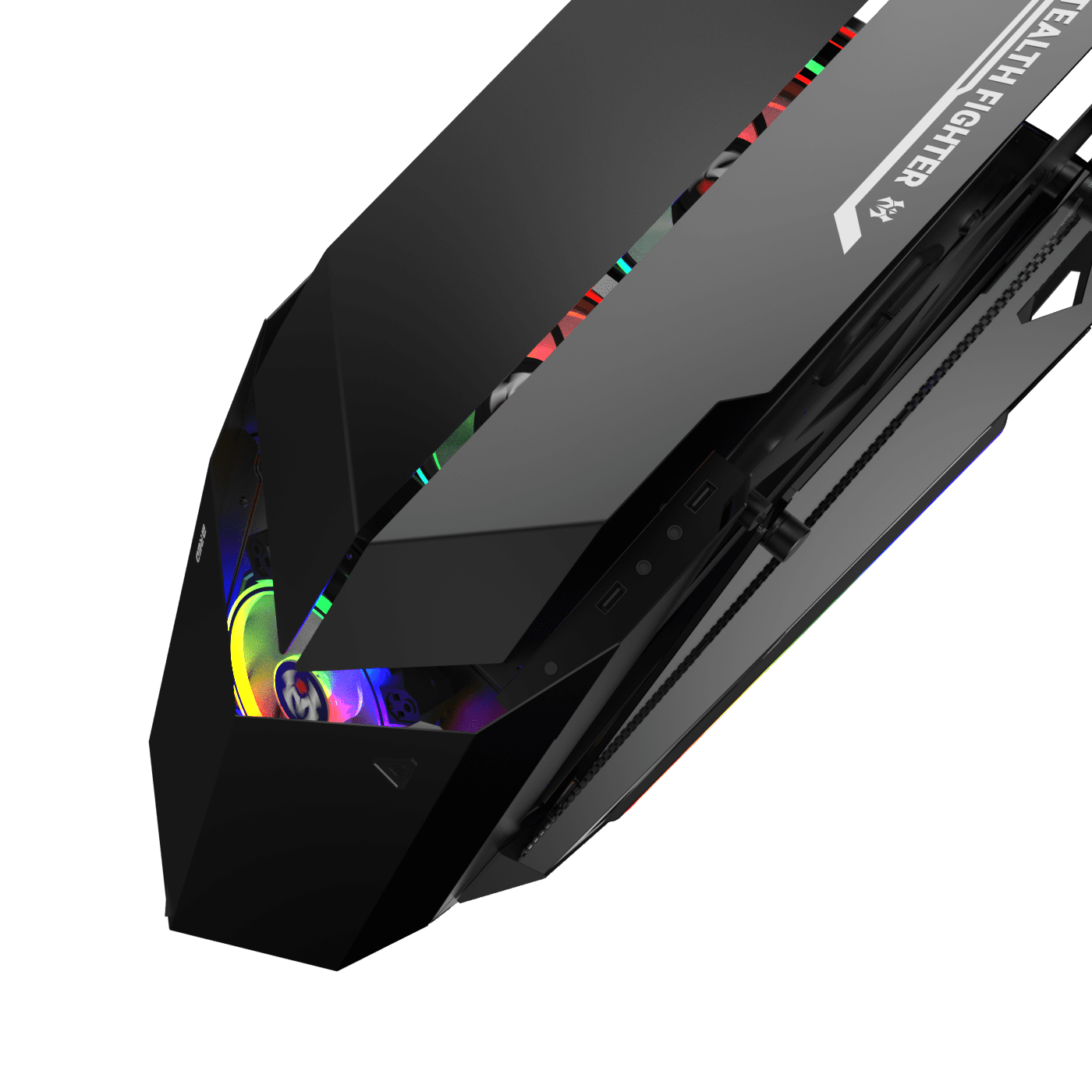 Boîtier_PC_Gamer_RGB_Stealth_Fighter